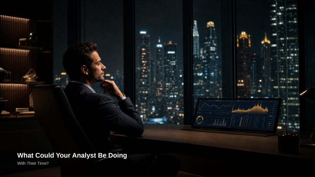 What could your analyst be doing?